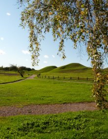 old uppsala - royal mounds